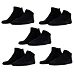 ponožky (set 5 párů) URBAN CLASSICS - Logo No Show - TB2157-black 39-42