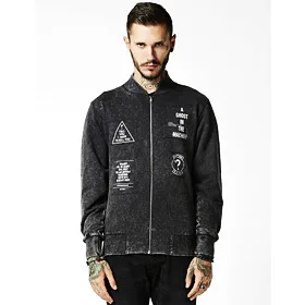 DISTURBIA Ghost Černá Šedá XS